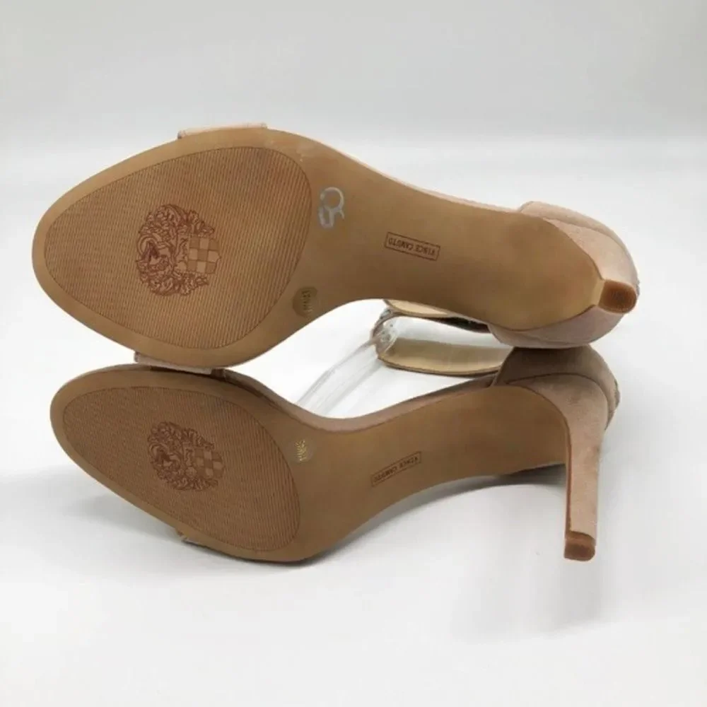 VINCE CAMUTO 'Kayolena' Leather Ankle Strap Heels
